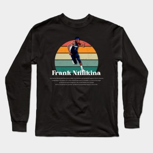 Frank Ntilikina Vintage V1 Long Sleeve T-Shirt